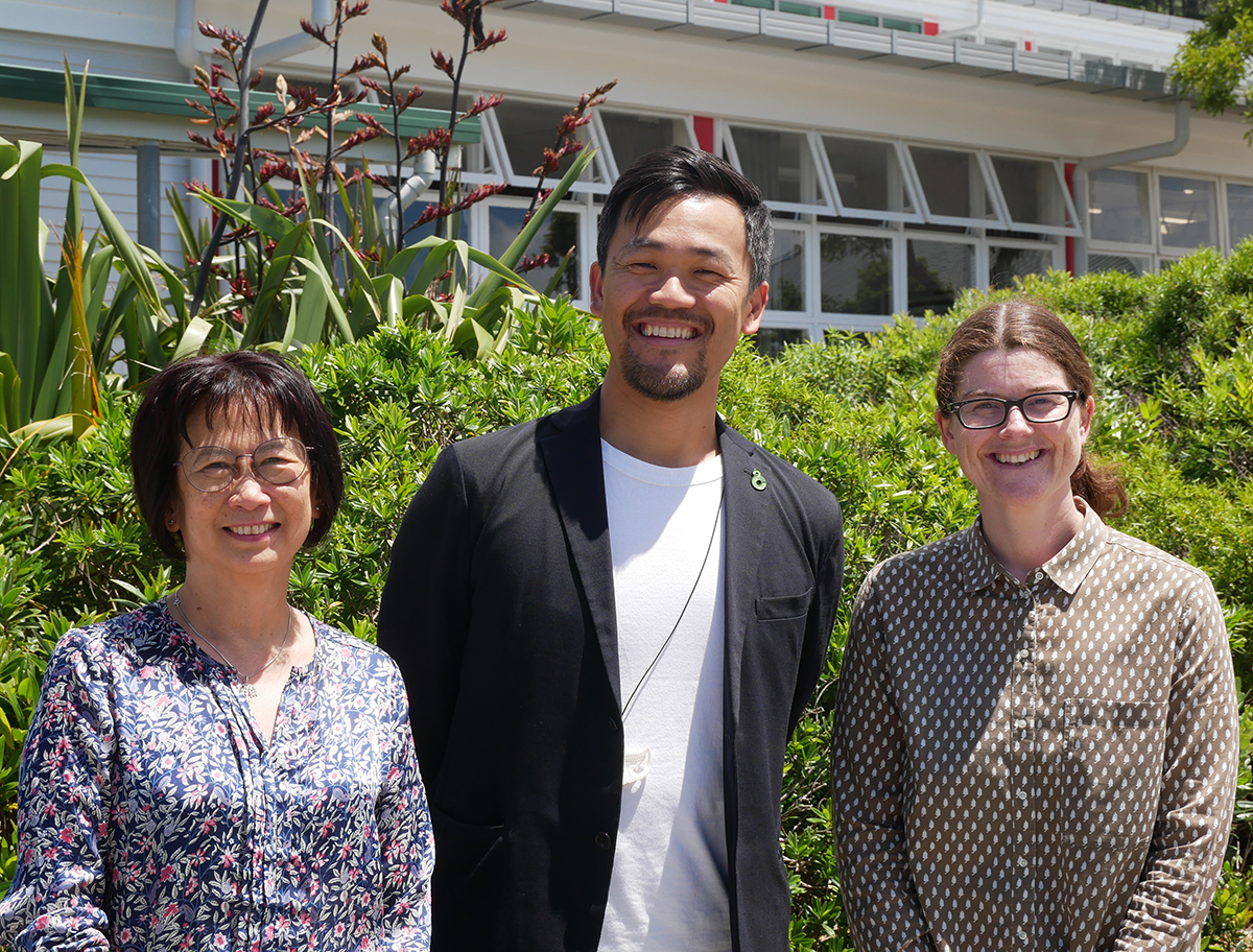 Onslow International Staff (L to R) - May Wong, Daiji Kataoka & Beth Grieve