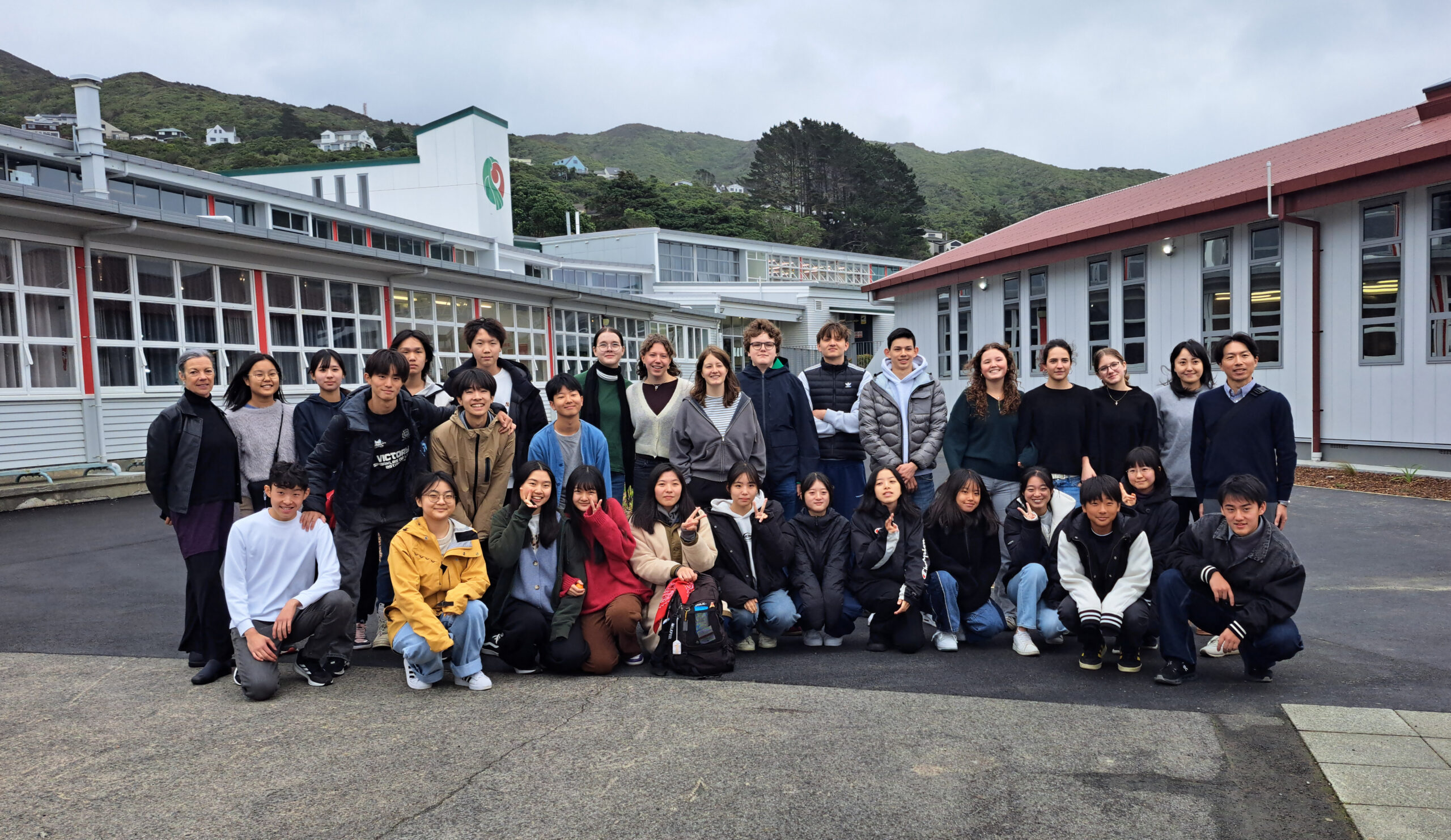Onslow International Students with Yamamura High School  students 2025