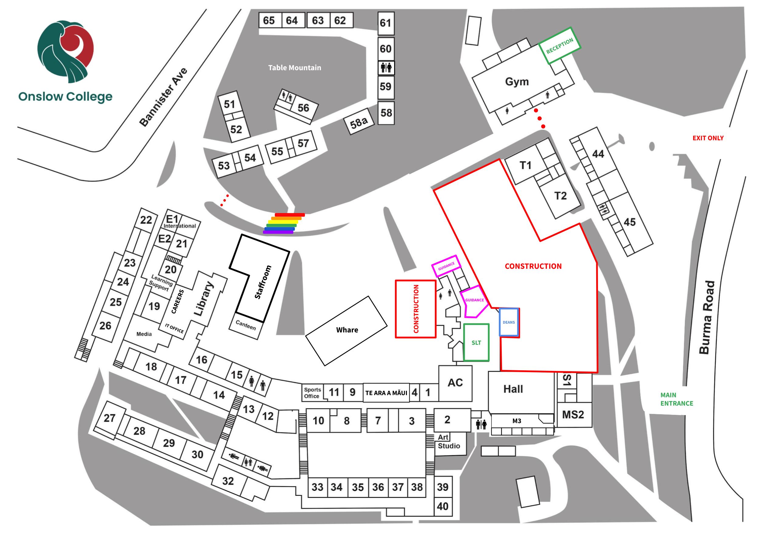 Onslow School Map - Updated Closures_New Locations_Restricted Areas